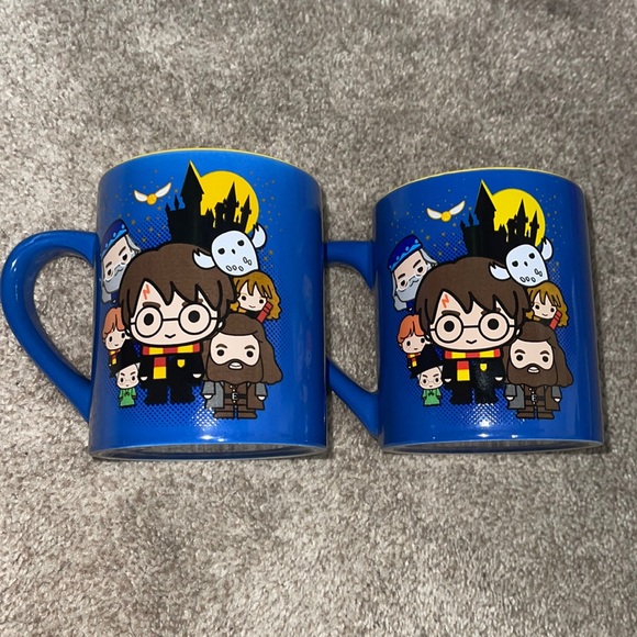 New Harry Potter Mug Set! Coffee Mugs 2 Mugs 14oz - Picture 1 of 4